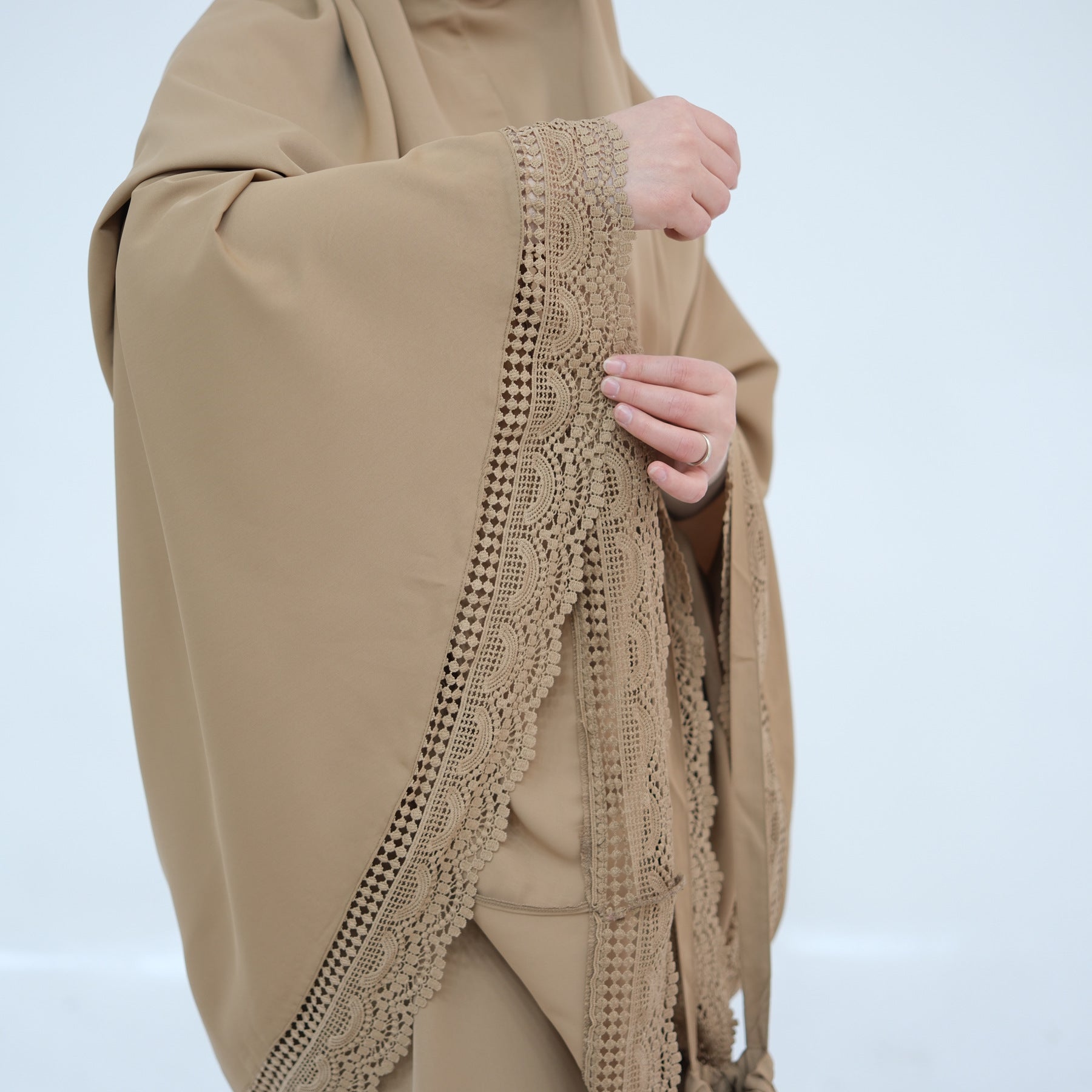 4 Pcs Prayer Abaya Set