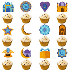 Cake Mini Flag Ramadan Decoration