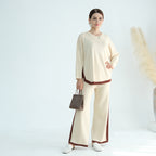 2 Pcs Thickened Knitted Set