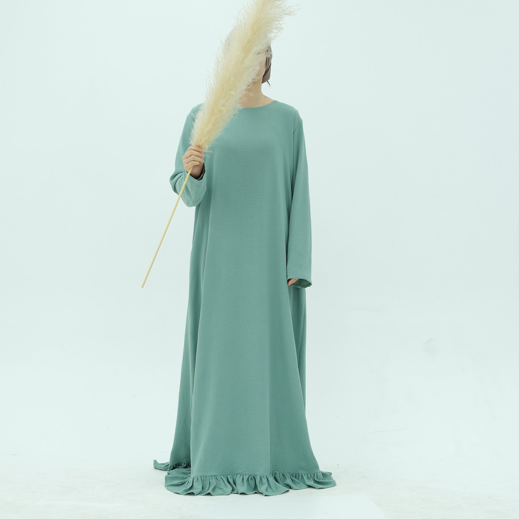 Solid Color Jilbab Abaya Niqab