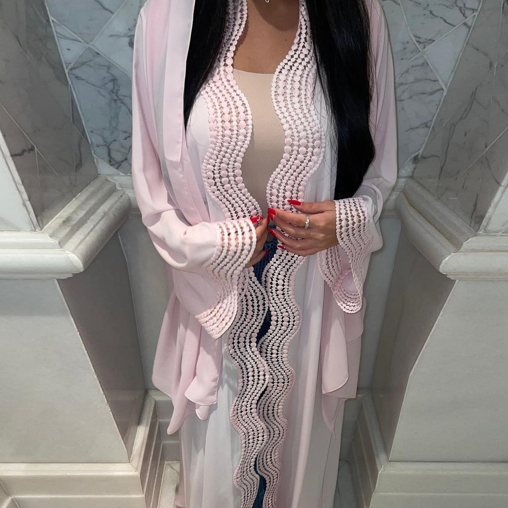 Morocco Prayer Elegant Open Abayas