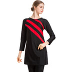 Three Stripes 3PCS Swimwear Burkini