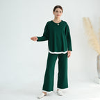 2 Pcs Thickened Knitted Set