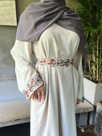 Linen Embroidery Dress