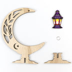 Ramadan Moon Lantern Table Decor
