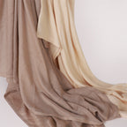 Cotton Hemp Wide Edge Modal Monochrome Hijab