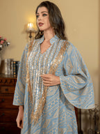V-neck Evening Kaftan