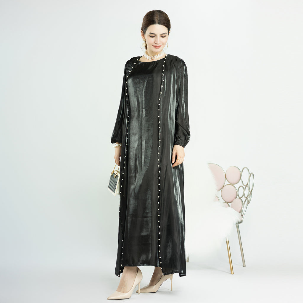 Lightweight Silk Satin Abaya