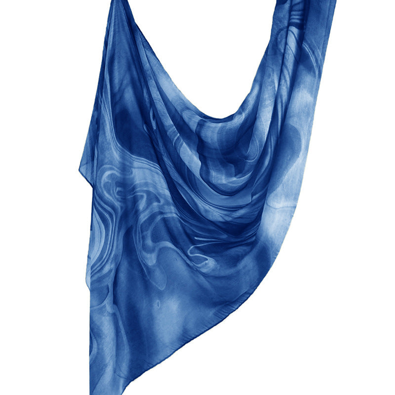 Cotton & Polyester Tie-Dye Hijab