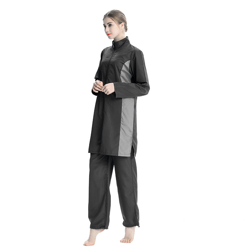 Conservative 3PCS Swimwear Burkini