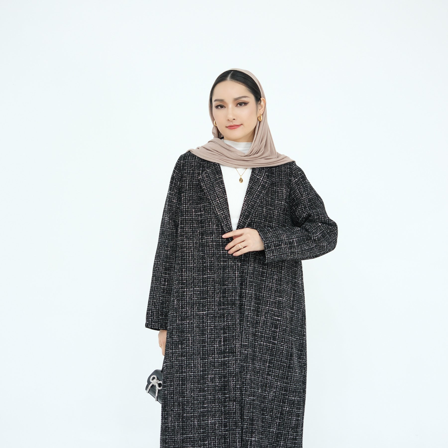 Autumn Winter Thickened Cardigan Abaya