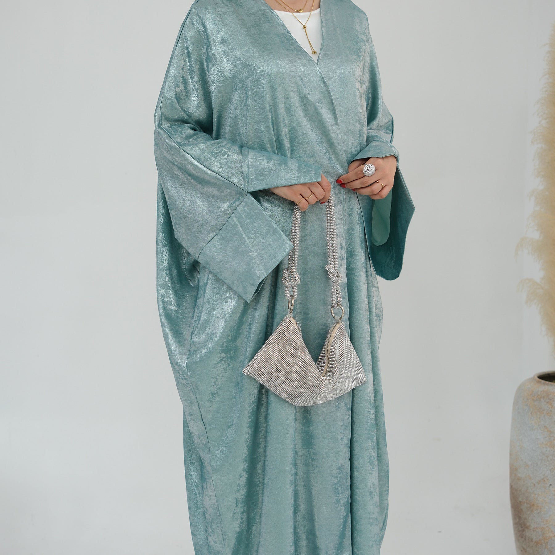 Satinc Robe Abaya
