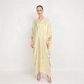 Women Caftan V Neck Abaya