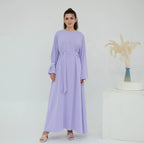 Solid Color Various Styles Abaya Dresses