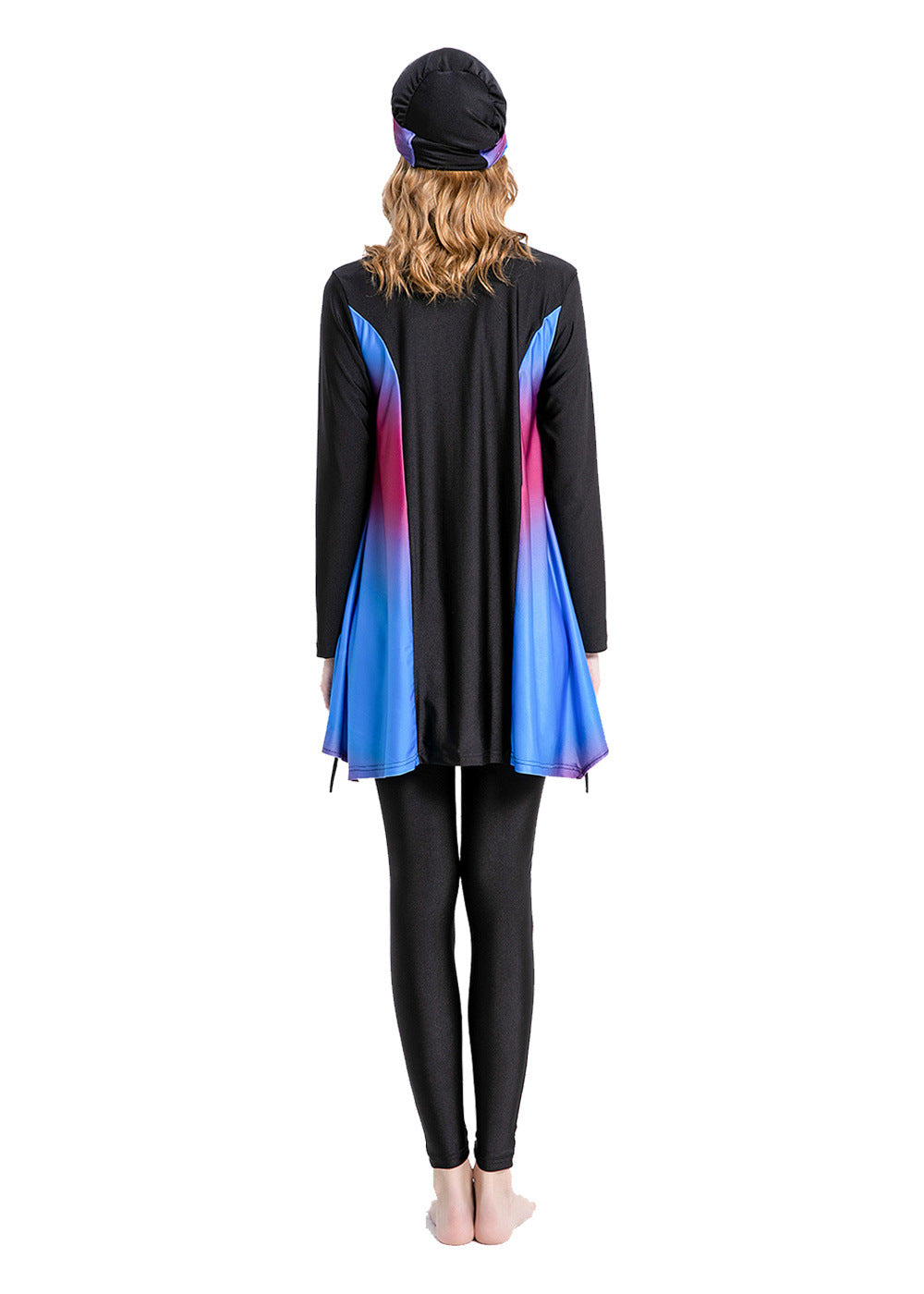 Colorful 3PCS Swimwear Burkini