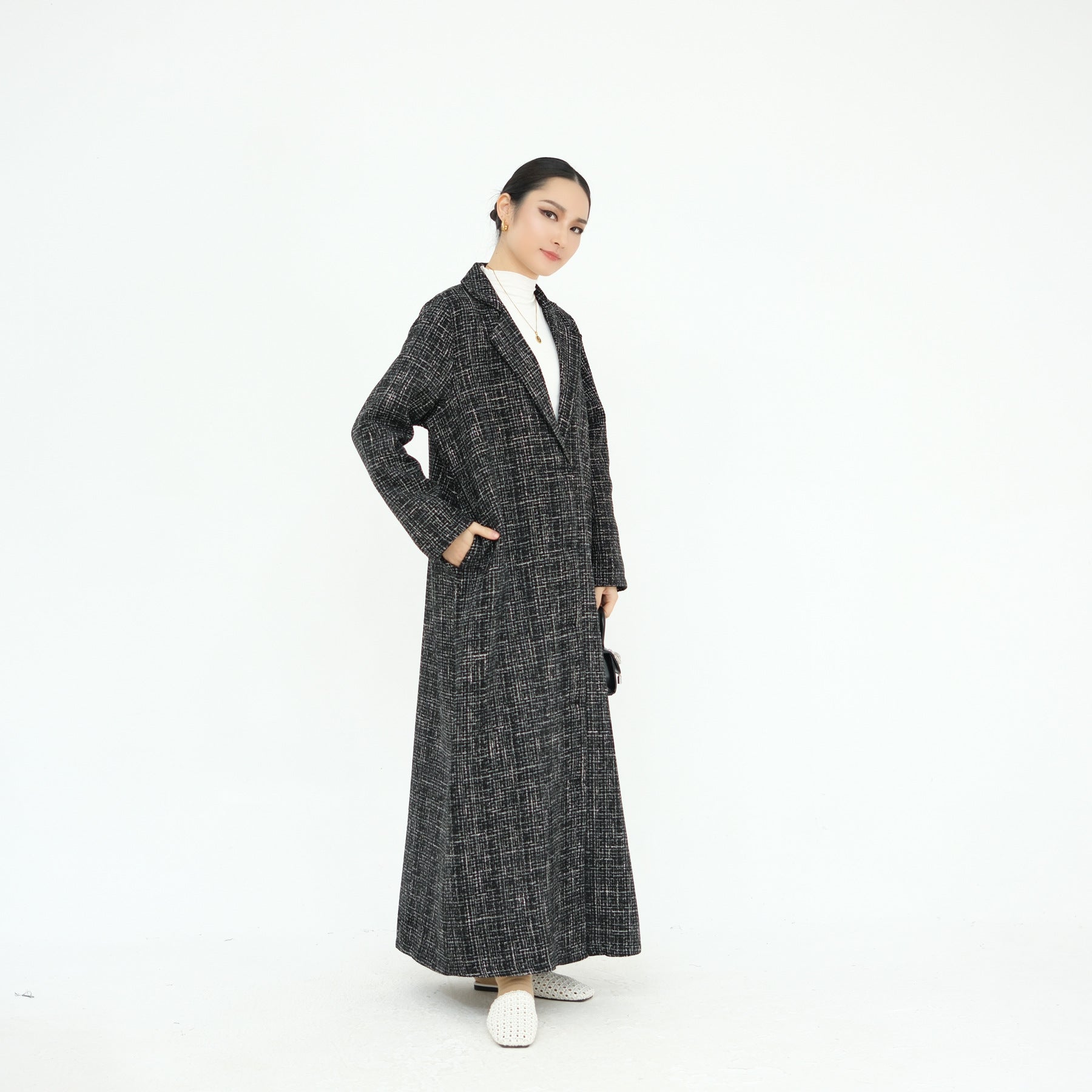 Autumn Winter Thickened Cardigan Abaya