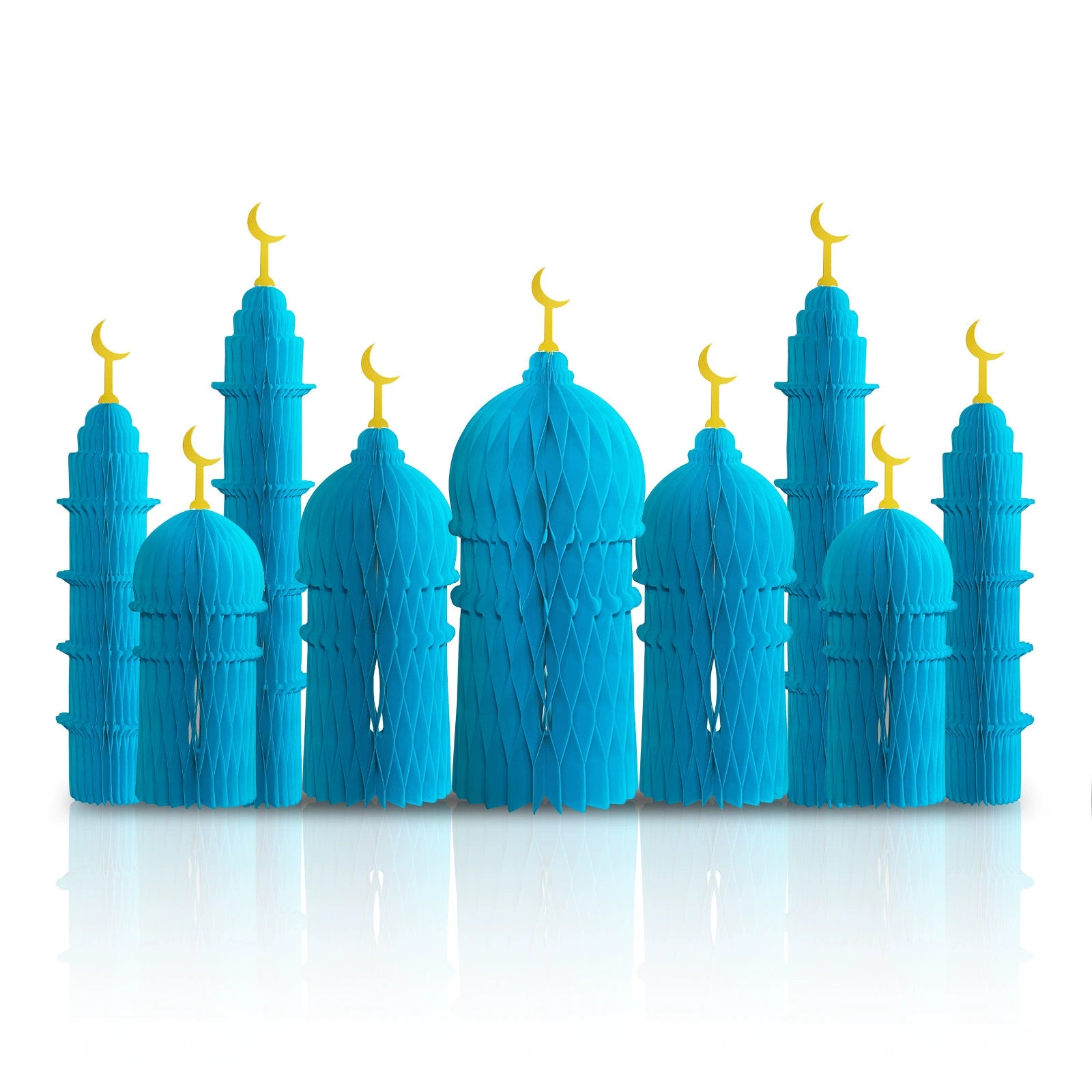 Foldable Honeycomb Palace Ramadan Desktop Ornament