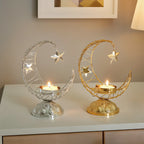 Ramadan Crescent Metal Incense Burner Decor