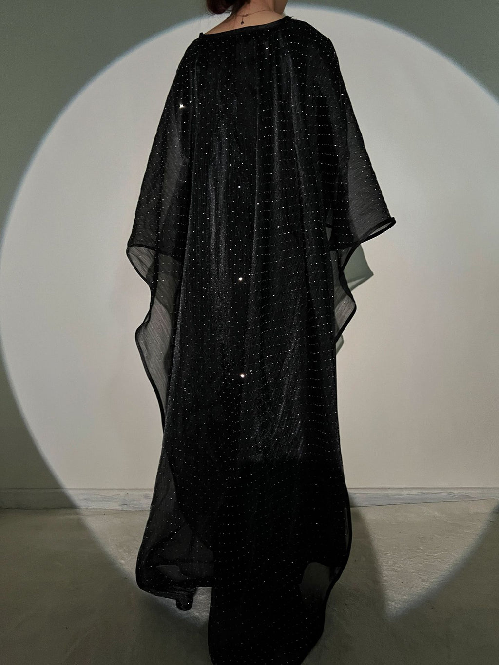 Simple Starry Cape Abaya