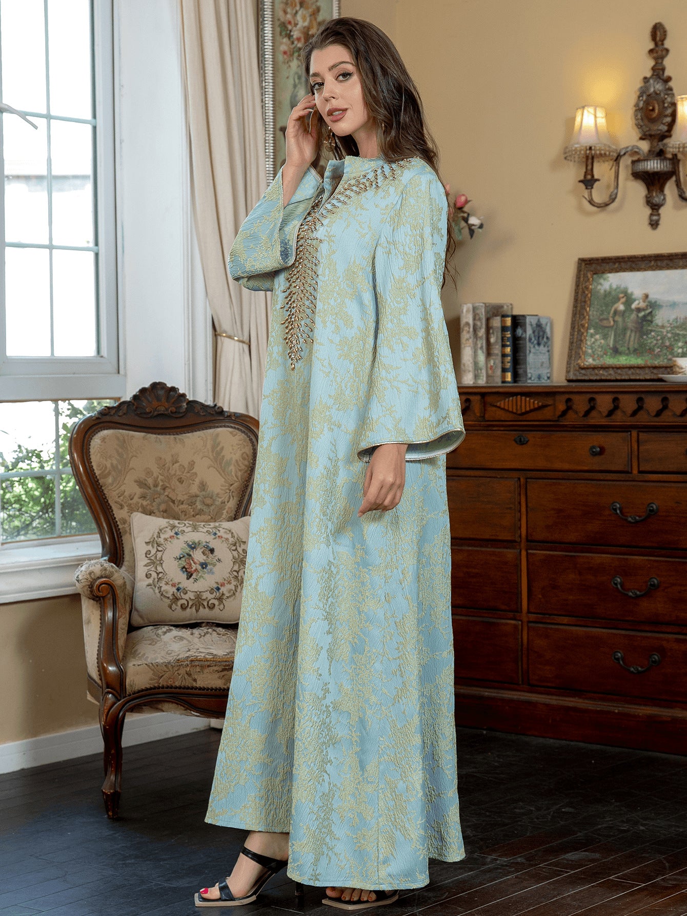 Beading Fashion Kaftan