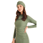 Swimsuit Long Sleeve Long Panty 3 Piece Set