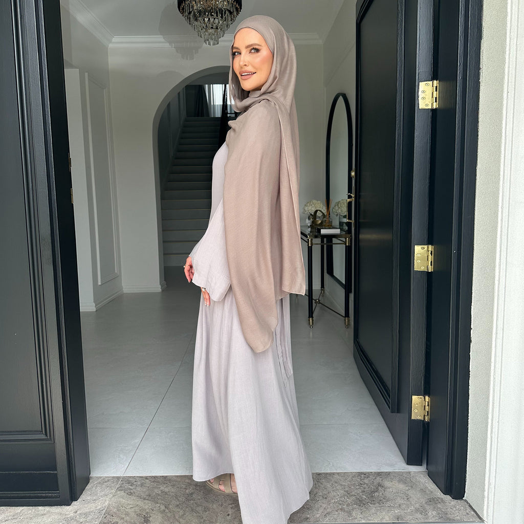 Adjustable Waist Dress Abaya