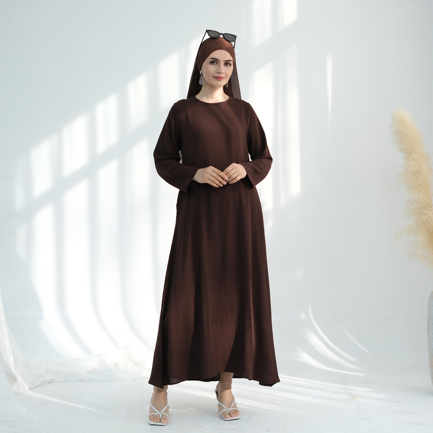 Two-piece Abaya with Double Sleeves