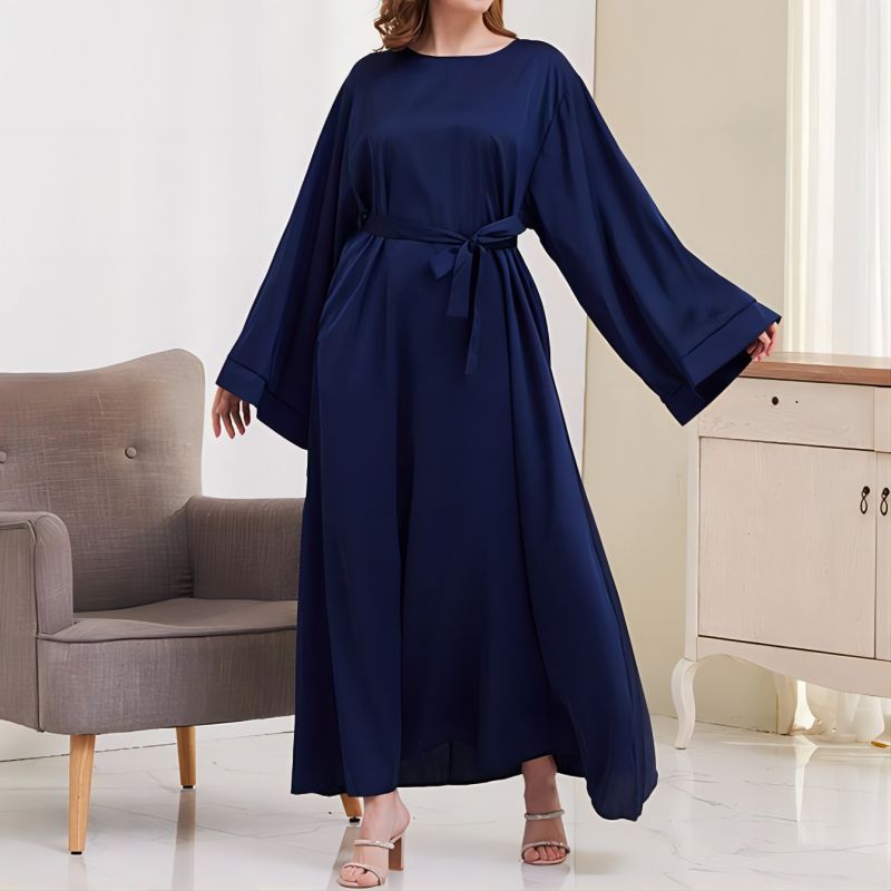 فستان رمضان مع حزام 