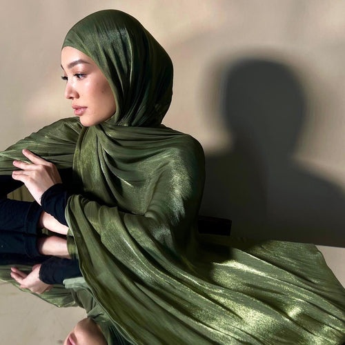 Solid Color Lightweight Hijab Scarf