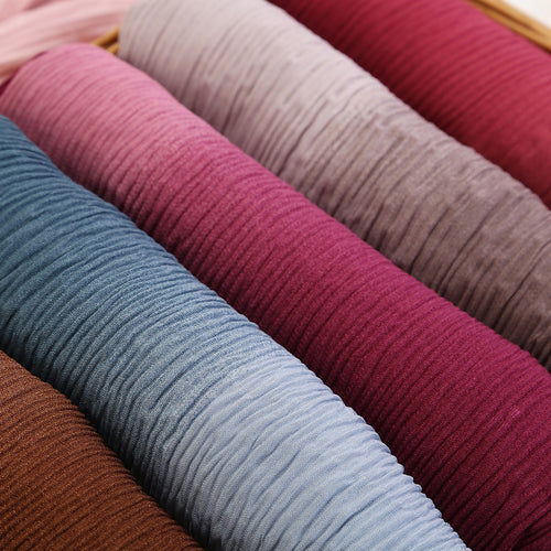 Color Blocking, Creasing, Gradient Hijab