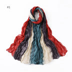 Rainbow Colored Twisted Hijab