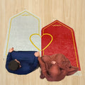 Ramadan Double Heart Prayer Rug - 4