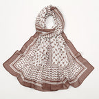 حجابات شيفون مطبوعة