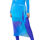 3-Piece Muslim Swimsuit Blue
