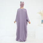 Luxury Rhinestone Embellished Abaya Dress