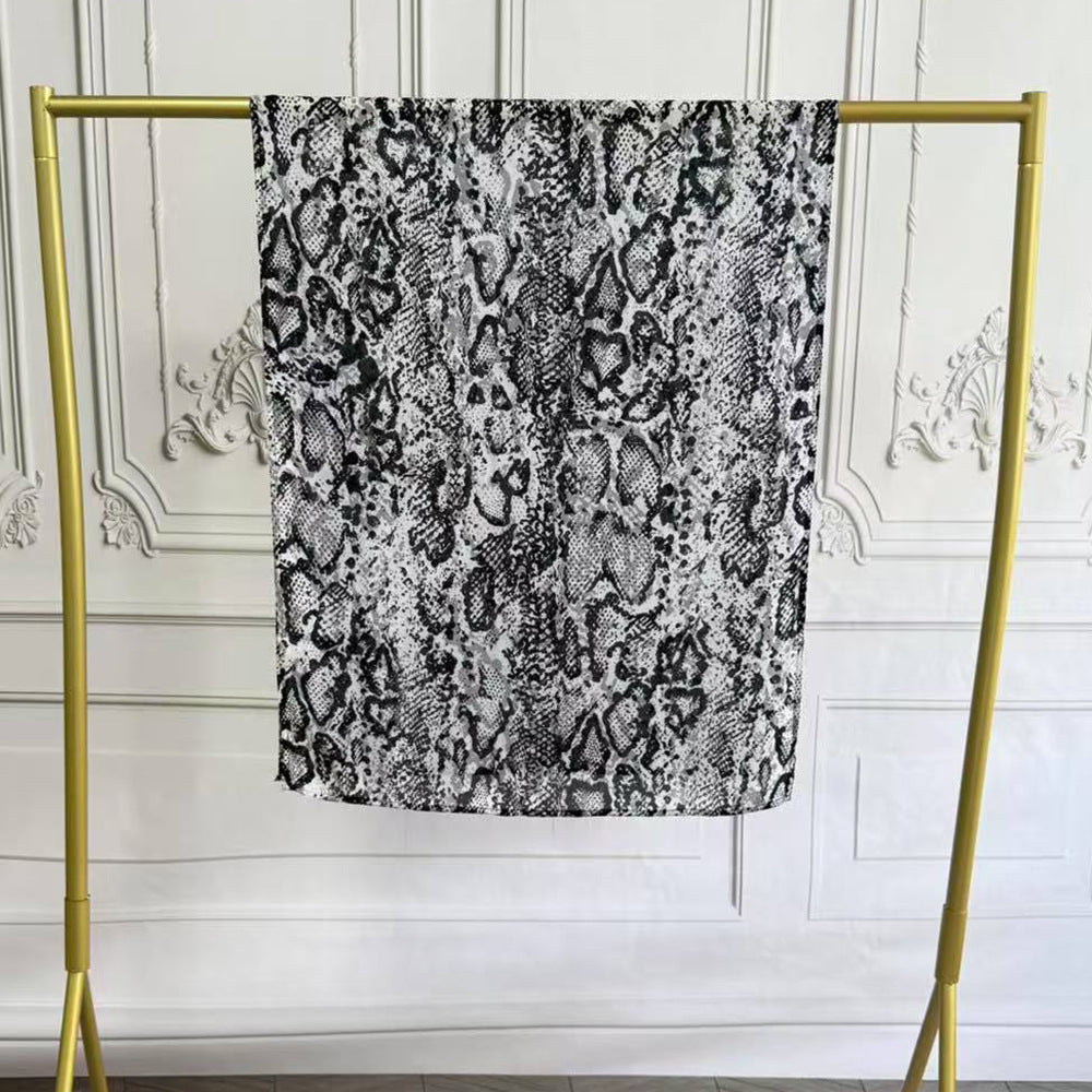 Watercolor Printed Hijab