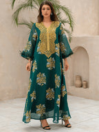 Floral Elegant Kaftan