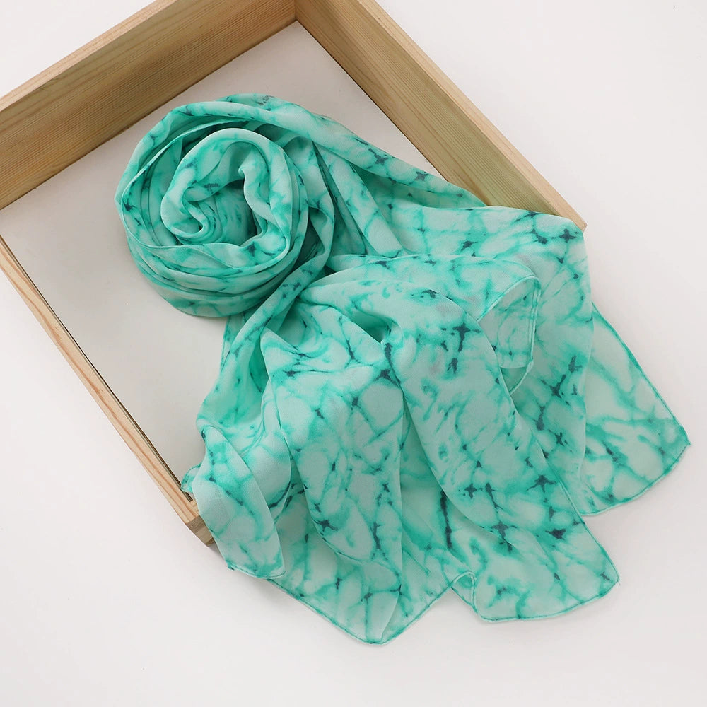 Rose Flower Printed Hijab