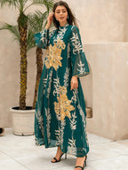 Long Sleeve Loose Kaftan