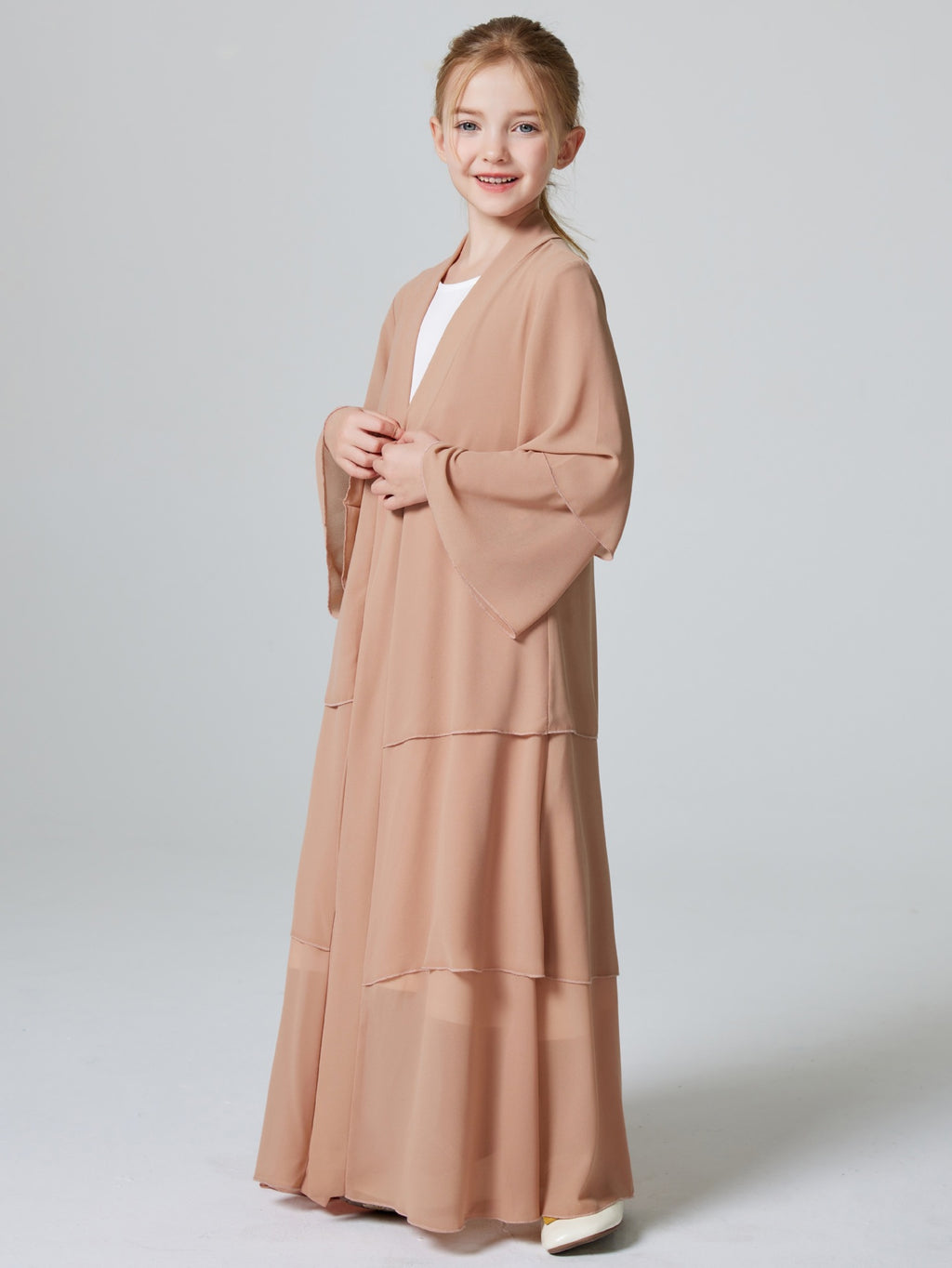 Ramadan Stylish Open Front Abaya Dress