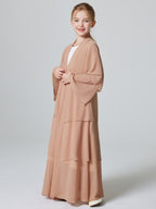 Ramadan Stylish Open Front Abaya Dress