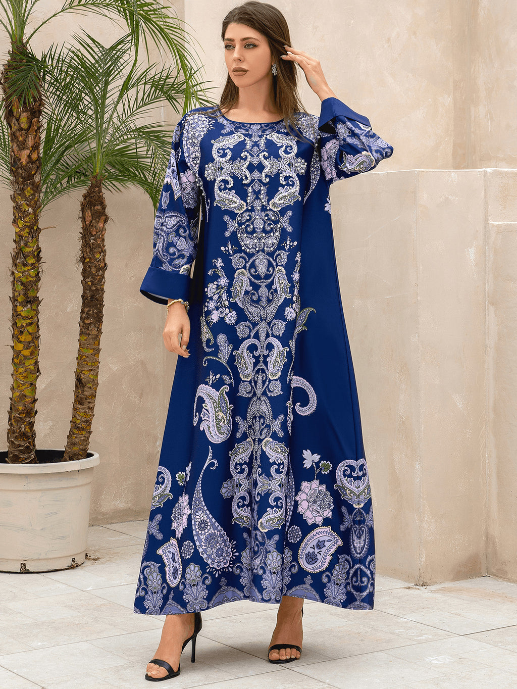 Printed Fancy Kaftan