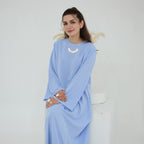 Solid Color Various Styles Abaya Dresses