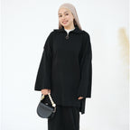 2 Pcs Loose Sweater Skirt