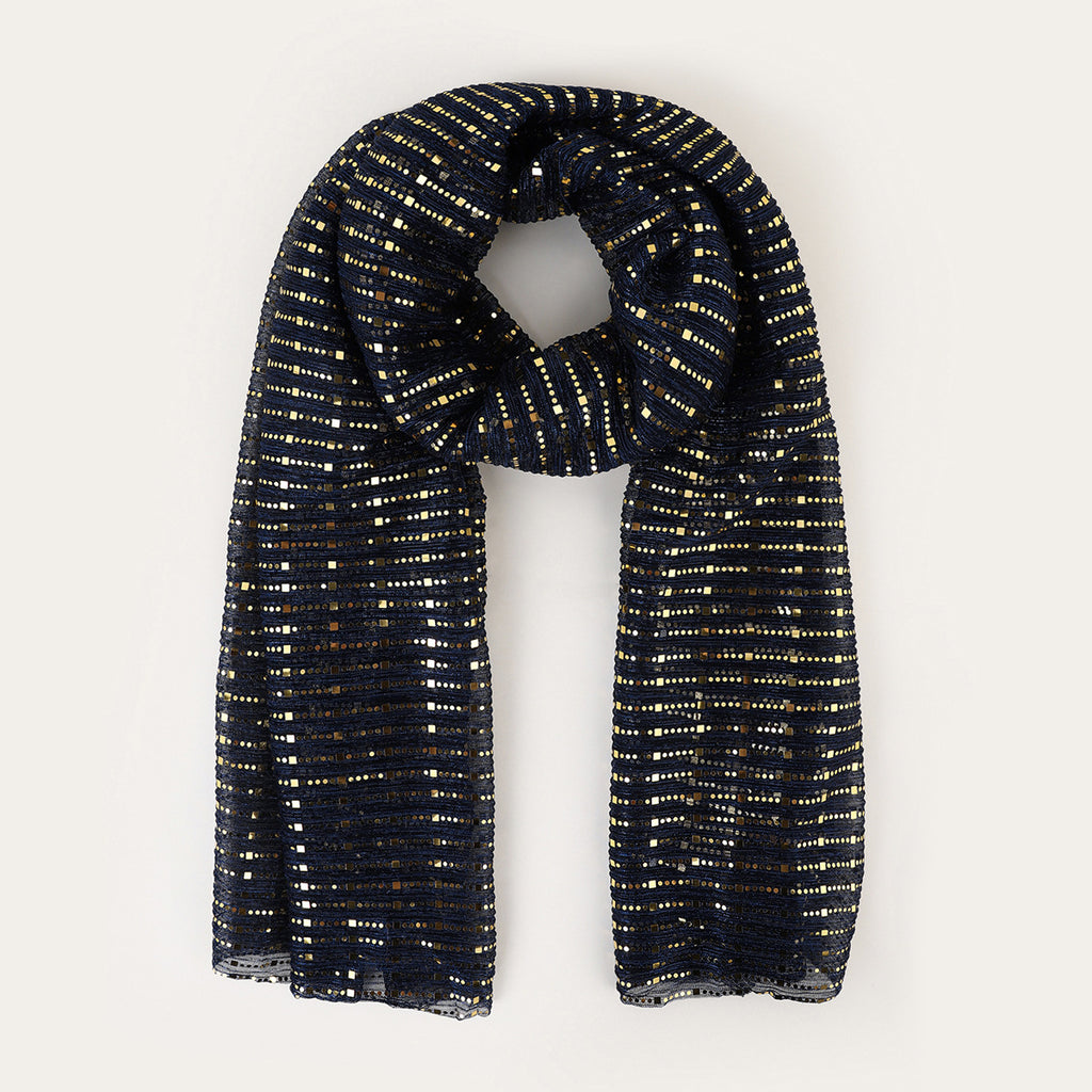 Plain Crinkle Long Hijab Scarf