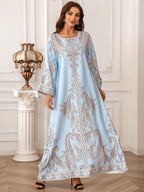 Gorgeous Blue Kaftan