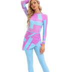 3-Piece Alphabet Muslim Swimsuit