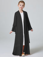 Ramadan Stylish Open Front Abaya Dress
