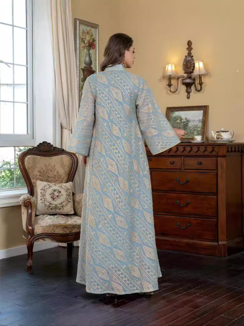 V-neck Evening Kaftan