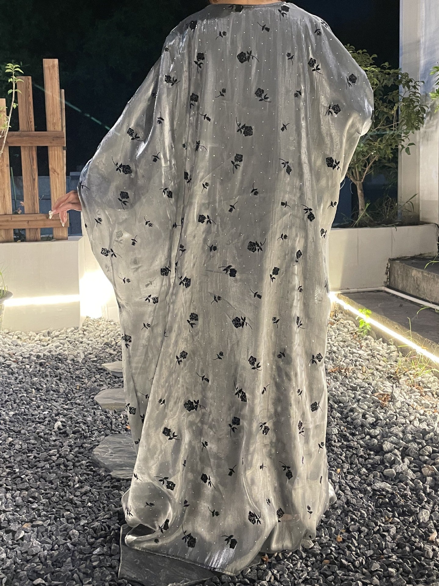 Elegant Rose Skirt Set